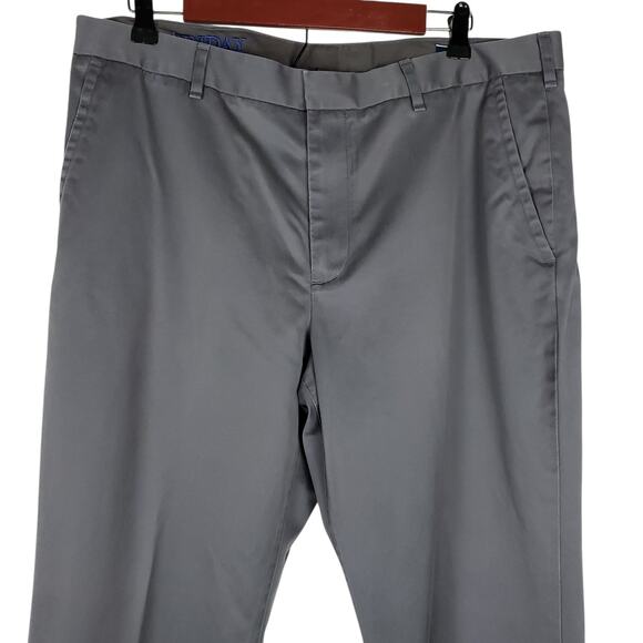 Bonobos Friday Pants Mens 36x32 Gray Cotton Straight Fit Leg Business Casual - Picture 3 of 11